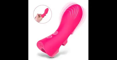 Female Vibrating Finger Clit Massage G Spot Sex Toy 10 Vibrating Modes Big O any time any place