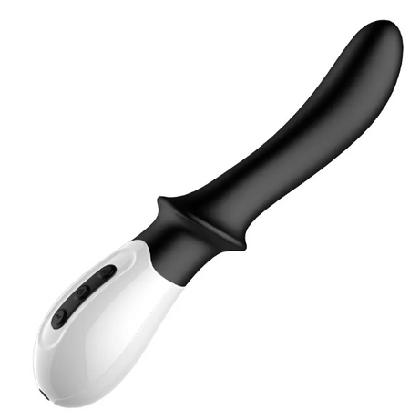 Silicone Heating Powerful 10-Speed G-Spot Massager Anal Plug Dildo Vibrators Masturbator Prostate Sex Toys for Men