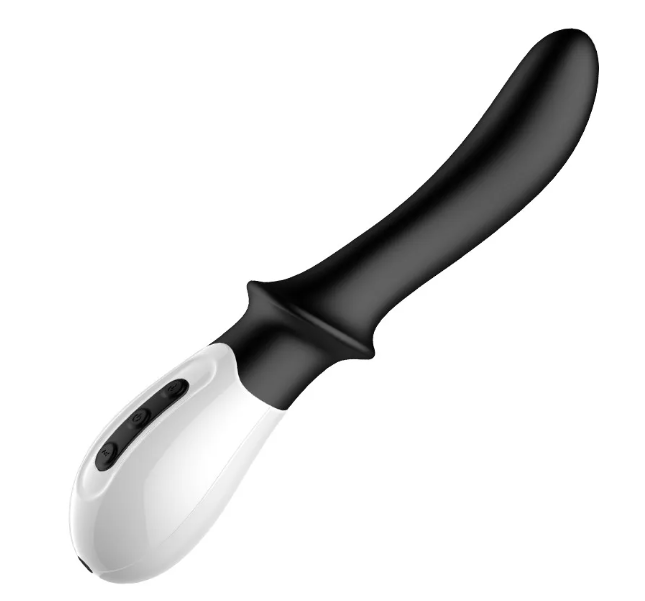 Silicone Heating Powerful 10-Speed G-Spot Massager Anal Plug Dildo Vibrators Masturbator Prostate Sex Toys for Men