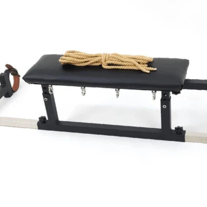 Chaise de bondage pour esclavage sexuel BDSM à sangle, avec menottes, ensemble de manilles