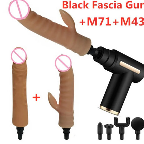 Sex Machine Orgasm Thrusting Vibrator Dildo Fascial Gun Relax Body Accessories