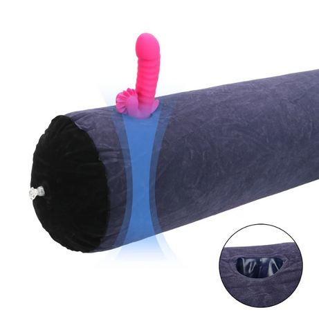 Oreiller gonflable de sexe de corps long avec l'oreiller sexuel durable